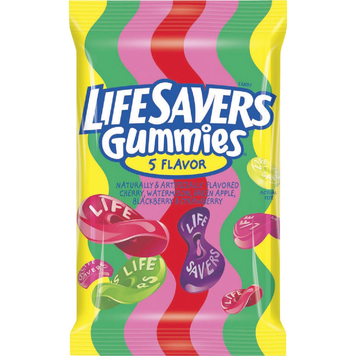 Item 973502, Gummy candies are a perfect assortment of fruity, gummy goodness.