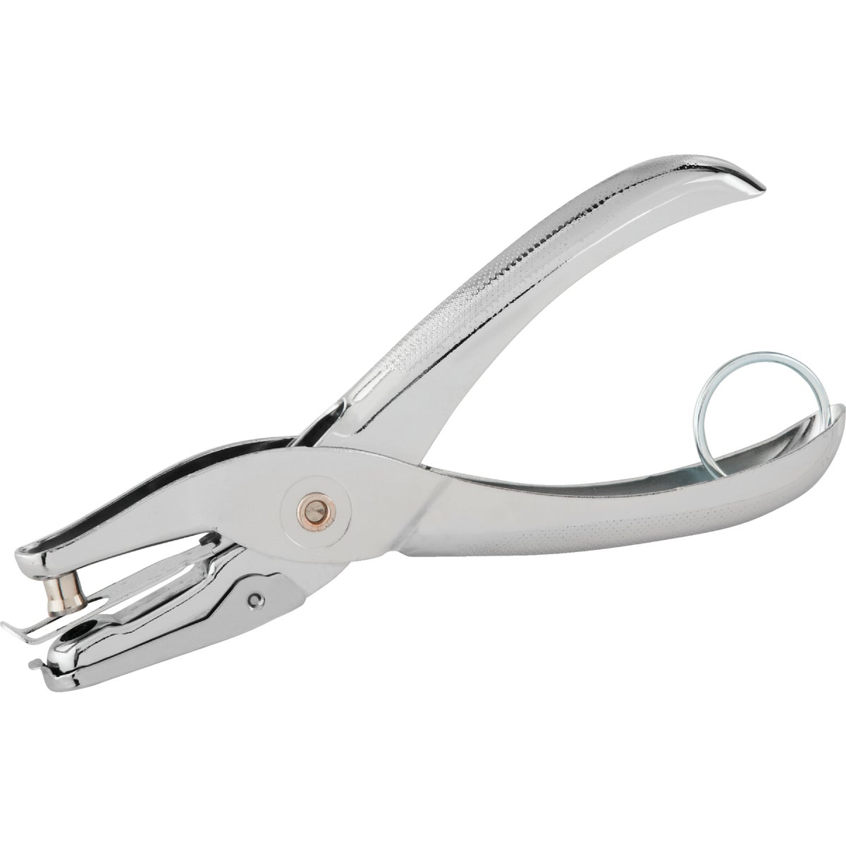 Item 973771, Punch holes in key documents with this one-hole punch.