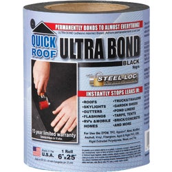 Item 100393, Quick Roof Ultra Bond with Steel-Loc Adhesive, permanently repairs: EPDM (