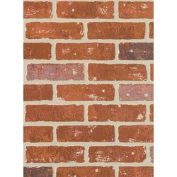 Item 100453, Realistic brick, deep texture wall paneling.