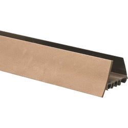 Item 100611, Slide-on door sweep/draft stop keeps warm air out in the summer and cold 