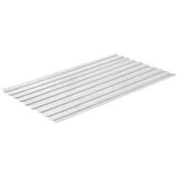 Item 100786, Translucent corrugated panels ideal for deck and patio covers, year round 