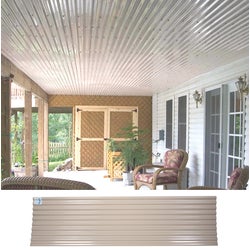Item 100937, Heavy-duty, classic ribbed style panels that are 15 times stronger than 5 