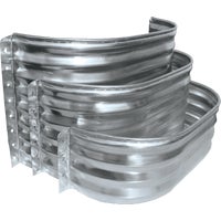 SS3712-18 St. Paul Corrugating Square Galvanized Window Wells and Area Walls