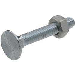 Item 103675, Carriage bolts come plated in zinc.