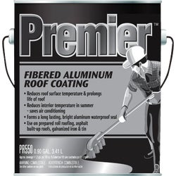 Item 103747, Highly reflective roof coating reduces roof surface temperature and 