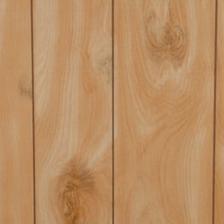 Item 103818, Warm birch woodgrain pattern on 1/8-inch tempered hardboard.