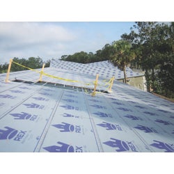 Item 103970, RE Synfelt is a high strength, dual-extrusion coated woven synthetic roof 