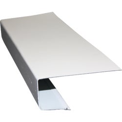 Item 104568, C style roof edge covers and protects exposed wood sheeting edging mainly 