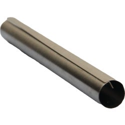 Item 104782, 5 In. aluminum ferrule may be used with aluminum or galvanized gutter.