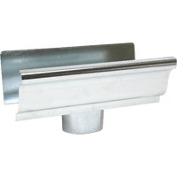 29010 Amerimax Galvanized End With Drop