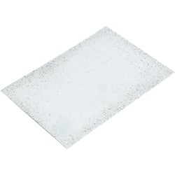 Item 104979, Flashing shingles can be for different uses, galvanized for added 