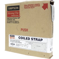 Item 105889, Simpson Strong-Tie straps and plates join and reinforce joints with simple