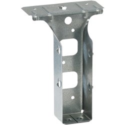 Item 106940, The PF post frame hanger has patented double shear nailing to speed 