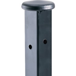 Item 107131, Manufactured of 1-1/4 In. square steel tubing with round welded cap.