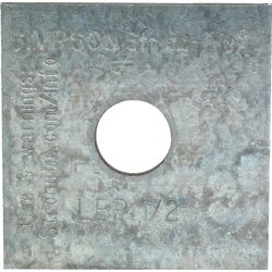 Item 107208, Bearing plates give greater bearing surface than standard cut washers and 