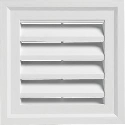 Item 107948, The square gable vent is used to vent the attic.
