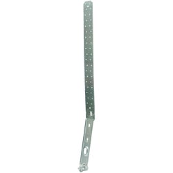 Item 109466, This embedded strap tie holdown has a high load capacity and a staggered 