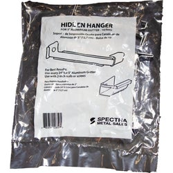 Item 110523, For use with 5" gutters. 10 hangers per bag.