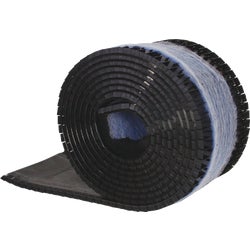 Item 111546, The filtered 12" x 28' rolled ridge vent is nail gun friendly with 2 coils 