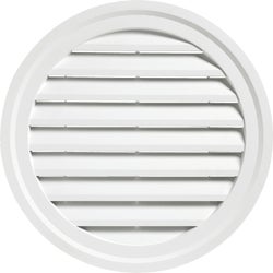 Item 113522, The round gable vent is used to vent the attic.