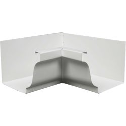 Item 115832, K Style inside steel mitre/corner provides 2-pieces of gutter to continue 