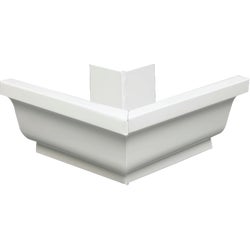 Item 115841, K style outside steel mitre/corner provides 2-pieces of gutter to continue 