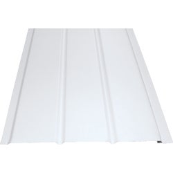 Item 116661, Painted aluminum soffit protects the wood structure of the roof overhang 