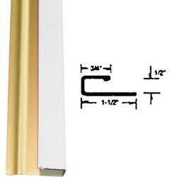 Item 116734, J-channel secures the soffit panels at the sidewall or undereave connection