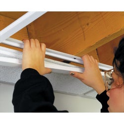 Item 119709, CeilingMAX quickly and easily covers old tile ceilings, floor joists, 