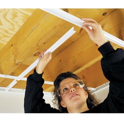 Item 119717, CeilingMAX quickly and easily covers old tile ceilings, floor joists, 