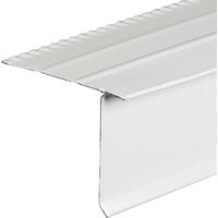 5515500120 Amerimax Aluminum F Style Overhanging Roof & Drip Edge Flashing