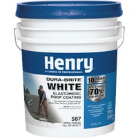 HE587372 Henry Dura-Brite White Elastomeric Roof Coating