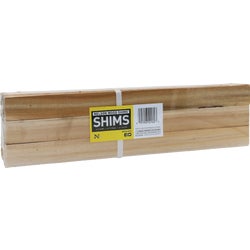 Item 160156, Kiln-dried contractor cedar shim can be used for installing doors, windows