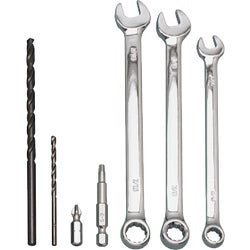 Item 160457, RailEasy installation tool set. Includes: 5/16 In., 3/8 In., and 7/16 In.