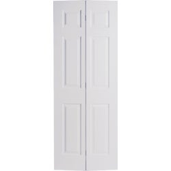 Item 162221, The 6-panel textured door is an exacting replica of a raised 6-panel wood 