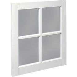 Item 163815, Utility barn sash that is trimmable, durable, and aesthetically correct.
