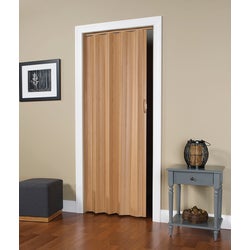 Item 167347, Economical PVC (polyvinyl chloride) panel door with flexible vinyl hinges.