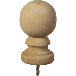 Item 167541, Pressure treated wood ball top.