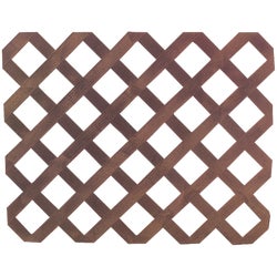 Item 172545, Heavy-duty cedar lattice featuring all clinch stapled joints.