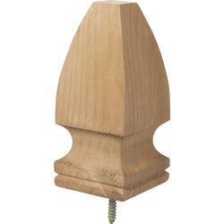 Item 180440, Pressure treated wood gothic post top.