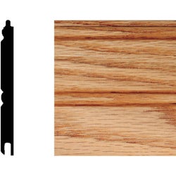 Item 181501, Red oak sanded smooth and ready-to-finish with stain or paint.