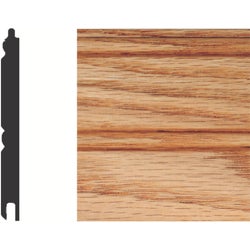 Item 181528, Red oak sanded smooth and ready-to-finish with stain or paint.