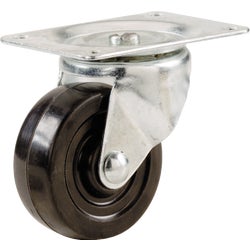 Item 200001, Soft rubber wheels give mobility to heavy loads on smooth hard surface and 