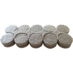 Item 200009, Heavy duty, self-adhesive commercial grade felt pads are easy to use.