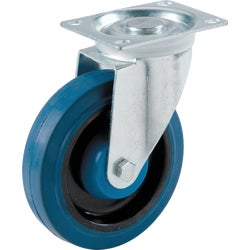Item 200036, Elastic blue rubber is a super elastic rubber wheel that instantly regains 