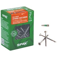 4191670500504 Spax Exterior Flat Head Multi-Material Construction Screw
