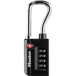 Item 200097, Set your own number Combination TSA-Accepted luggage lock features a 1-5/16