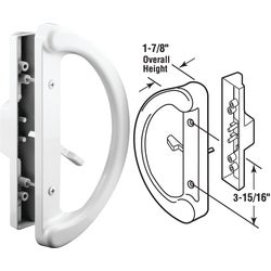 Item 200150, For left or right-handed mortise-locking doors. Steel latch activator.