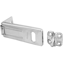 Item 200302, Rugged security hasp that matches the Master padlocks. Patented design.